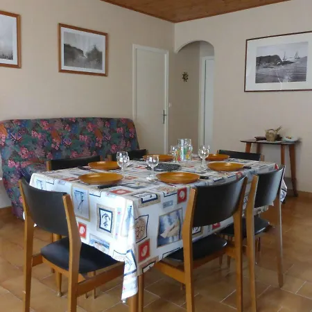 Maison Plain Pied Confort, Proche Plage, 6 Couchages, Terrasse, 2 Chambres, Parking, Wi-fi Optionnel - Fr-1-224a-383 度假居 布雷蒂诺斯梅尔